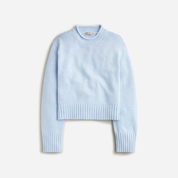 J. Crew Light Blue Turtleneck Sweater - Picture 2 of 6
